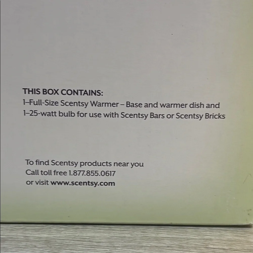 Scentsy White Accent Candle Holder “Blizzard”